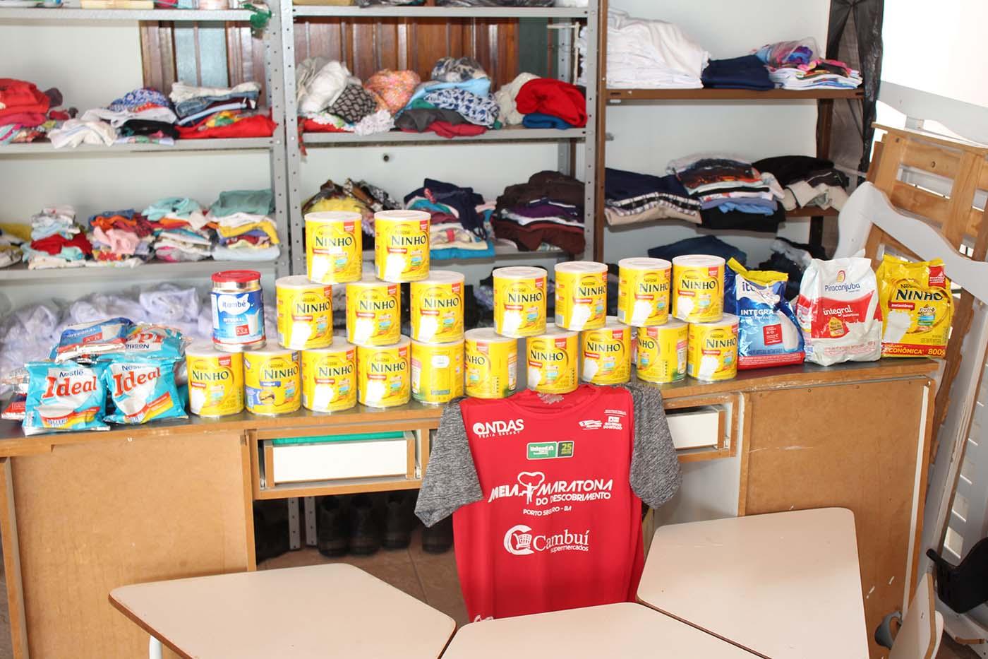 5 instituições são beneficiadas para entrega de alimentos da Meia Maratona do Descobrimento em Porto Seguro 5 instituições são beneficiadas para entrega de alimentos da Meia Maratona do Descobrimento em Porto Seguro