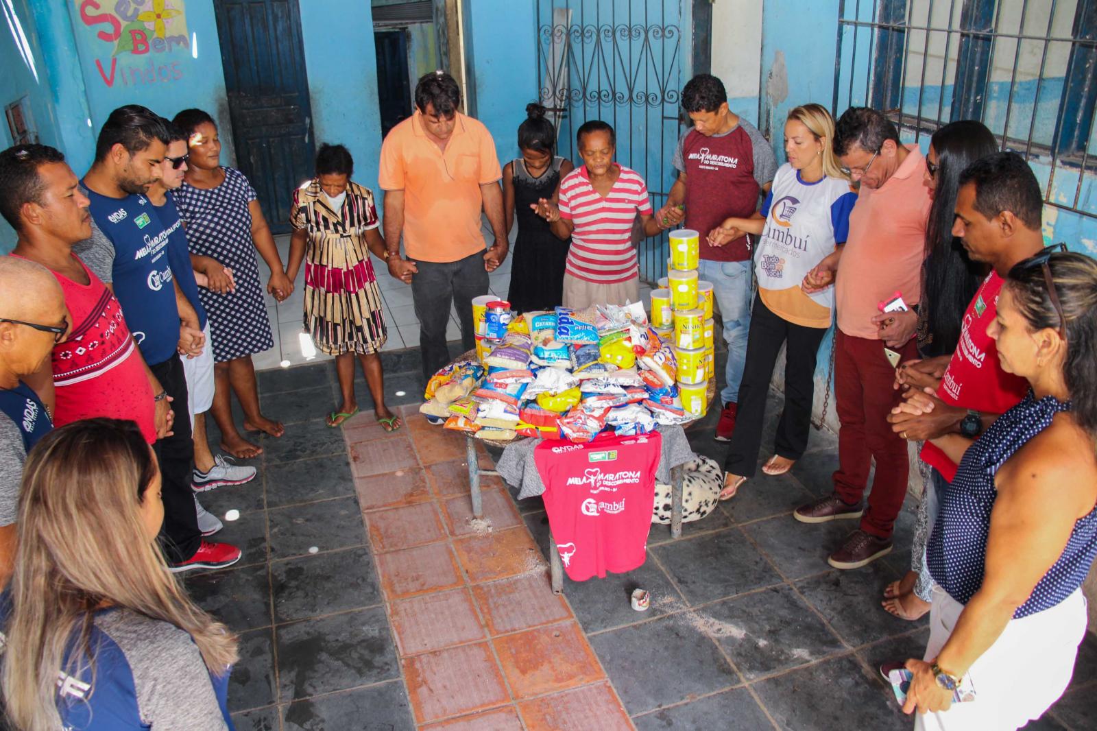 5 instituições são beneficiadas com a entrega de alimentos da Meia Maratona do Descobrimento em Porto Seguro   