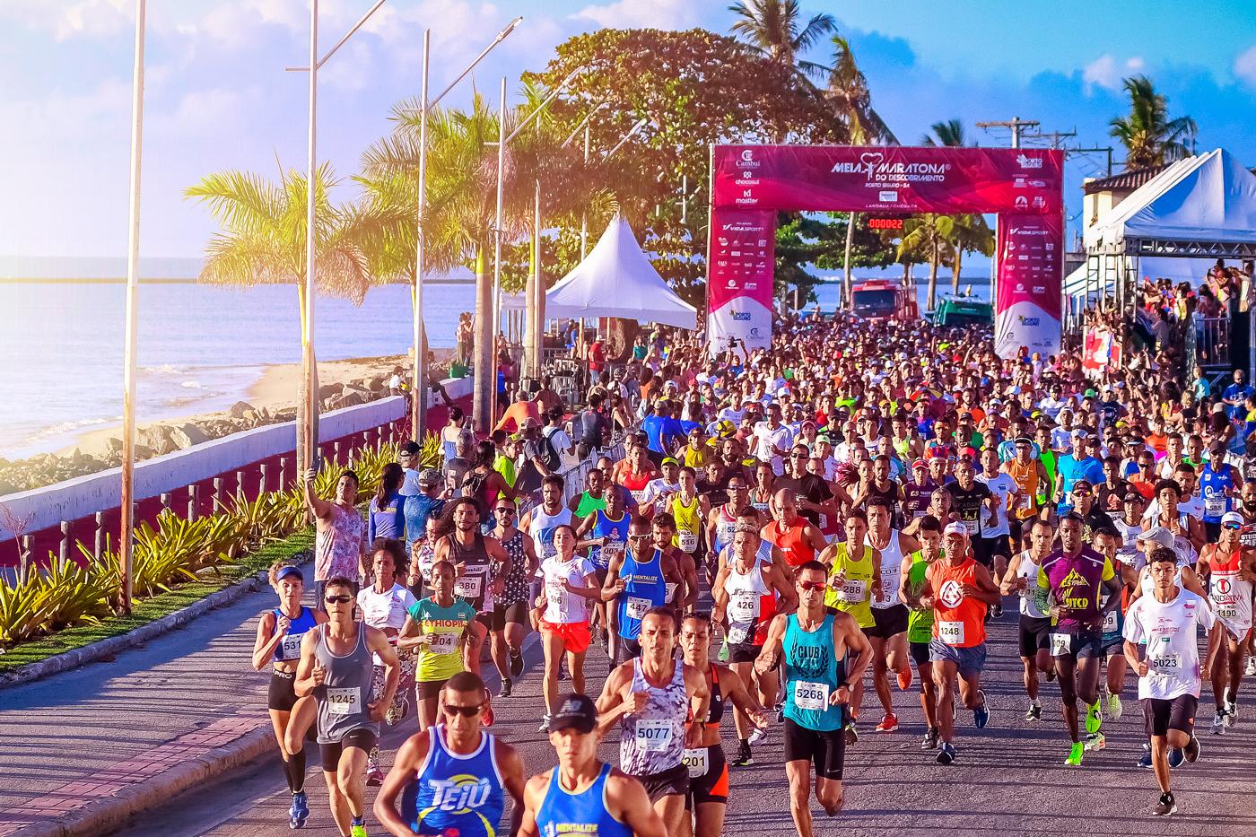 A Meia Maratona do Descobrimento, brilhou nos 522 anos do aniversário do Brasil.