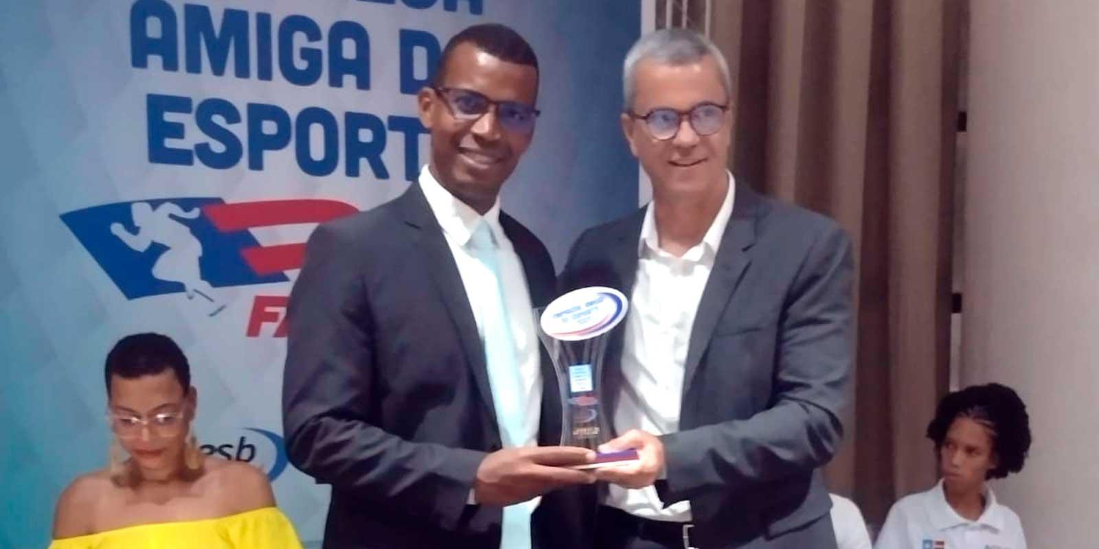 Cambuí Supermercados e Chocosul Distribuidora, recebem o título de  “Empresa amiga do Esporte” do Governo do estado da Bahia. 
